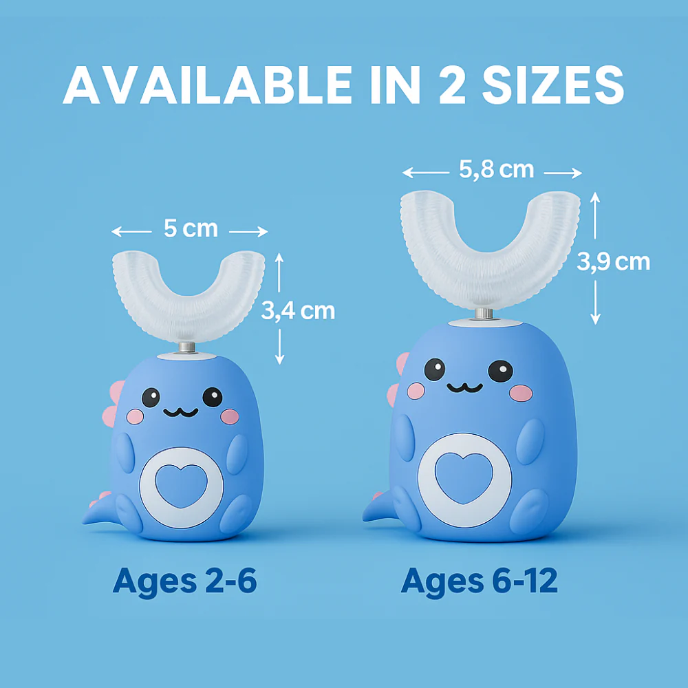 U-Shaped 360° Ultrasonic Toothbrush